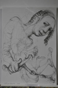 Scooter rideInk on paper29x42 cm700 US